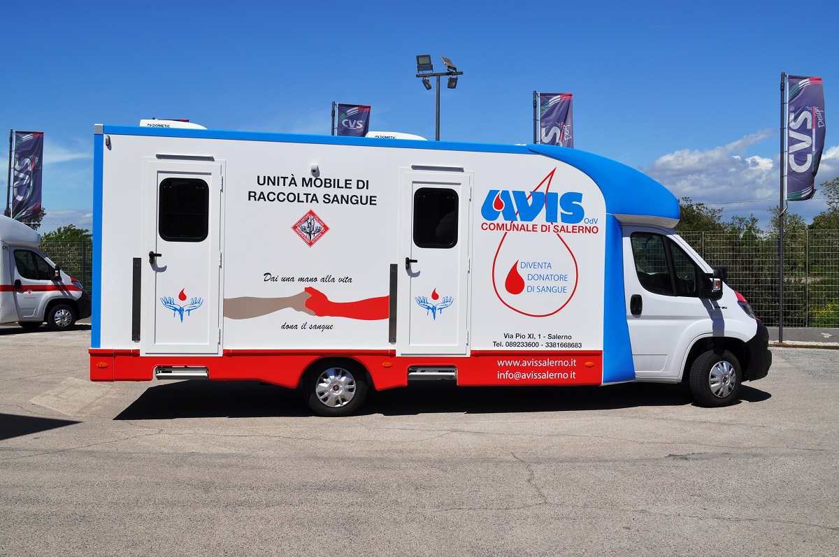 veicolo avis donazione del sangue