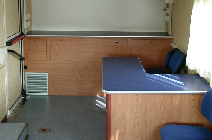 CVS itinerant communication offices