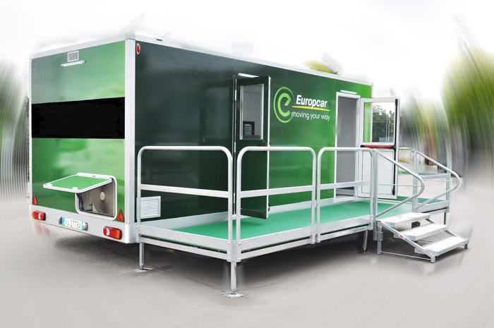 Europcar CVS itinerant communication office