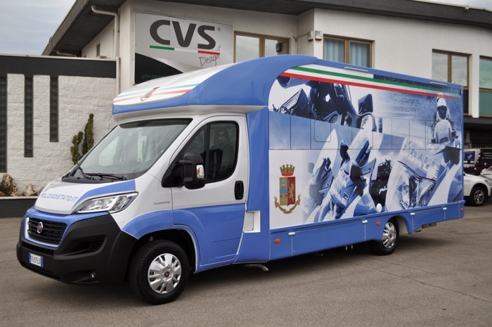 state police mobile vehicle CVS communication