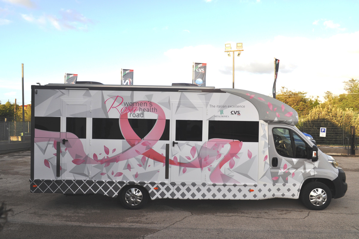cvs new senological mobile vehicle