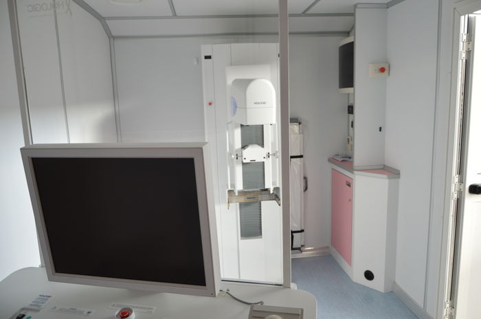 screening mammografico veicoli speciali medicali