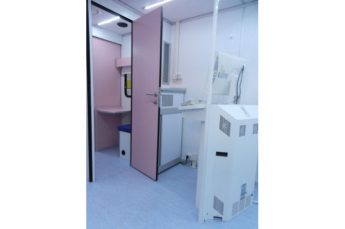 screening mammografico veicoli speciali medicali
