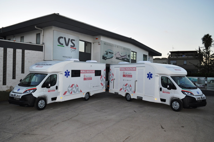 Mobile Poly-Diagnostic Clinic Units for Health Services - ASL Special Vehicles CVS